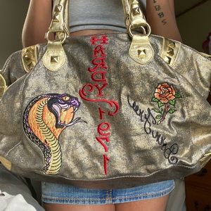 Vintage “Love Kills Slowly” Ed Hardy Purse